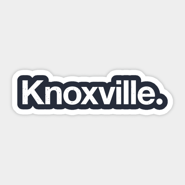 Knoxville. Sticker by TheAllGoodCompany